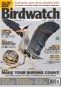 MAKE YOUR BIRDING COUNT! How Citizen Science Can Make a Real Difference to Conservation