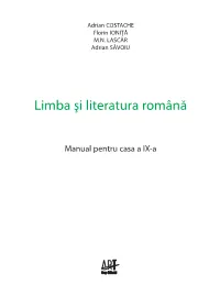 Manual-Romana-Clasa-9.Pdf