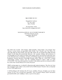 Recovery of 1933