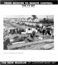 "From Receiver to Remote Control: the TV Set" Brochure