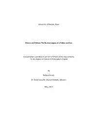 University of Nevada, Reno Silence and Fallout: the Nuclear Legacy Of