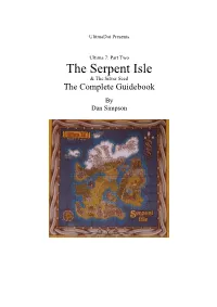 A Complete Guide to Ultima 7: the Black Gate