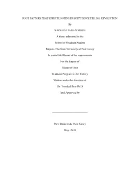 A Thesis Submitted to The