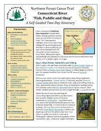 “Fish, Paddle and Shop” a Self-Guided Two-Day Itinerary