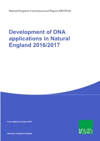 NECR252 Edition 1 Development of DNA Applications in Natural