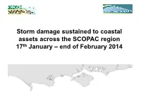 SCOPAC Storm Summary 2014