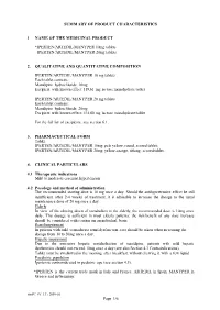 Summary of Product Characteristics