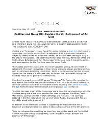 Cadillac and Doug Ellin Explain the Un-Retirement of Ari Gold