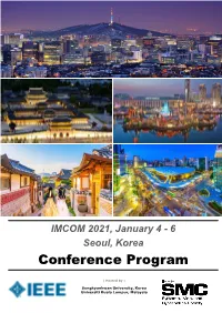 Conference Program