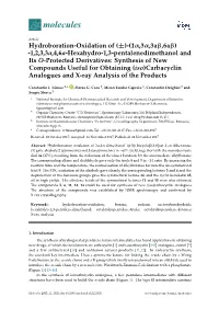 Hydroboration-Oxidation Of