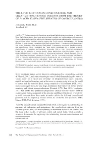 Insights from the Theory of Pancha Kosha (Five Sheaths of Consciousness)