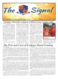 The Pros and Cons of Evidence Based Grading by Morelia Aburto by Jadyn Golz Every New Experience Comes with Its Negatives and Positives