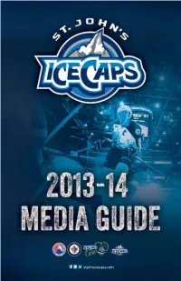 2013-14 St. John's Icecaps Media Guide (.Pdf)