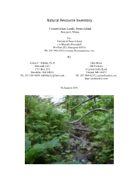 Natural Resource Inventory