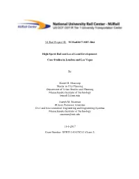 Nurail2017-MIT-R04 High-Speed Rail and Local Land Development