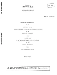 World Bank Document