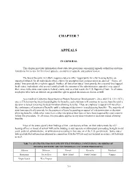 Chapter 7 Appeals