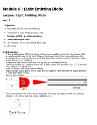 Light Emitting Diode