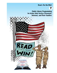 Read—For the Win! Public Library Programming for Active Duty