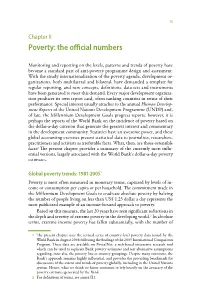 Chapter II: Poverty: the Official Numbers