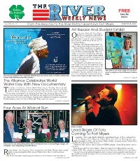 River Weekly News Will Correct Factual Errors Or Matters of Emphasis and Interpretation That Appear in News Stories