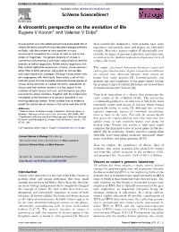 A Virocentric Perspective on the Evolution of Life