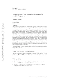 Arxiv:2009.01908V1 [Astro-Ph.SR] 3 Sep 2020