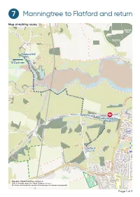 7 Manningtree to Flatford and Return