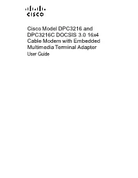 Cisco-Model-DPC3216.Pdf