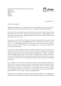 Preston Conservative Group 2 Summary 3 Preston City Council Cross-Party Working Group 5 Initial Proposals for Preston