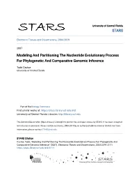 Modeling and Partitioning the Nucleotide Evolutionary Process for Phylogenetic and Comparative Genomic Inference