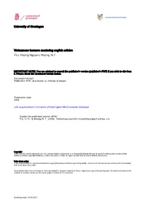 University of Groningen Vietnamese