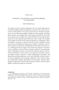 A Pagan Relic in Byzantine Imperial Acclamations?