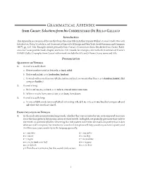 Caesar Selections