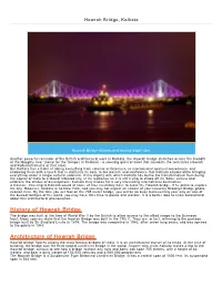 Howrah Bridge, Kolkata