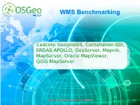 Mapserver, Oracle Mapviewer, QGIS Mapserver