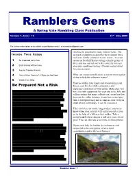 Ramblers Gems a Spring Vale Rambling Class Publication