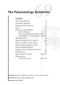 Newsletter Number 69
