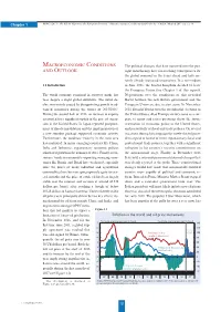 Chapter 1: Macroeconomic Conditions and Outlook
