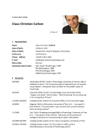 Claus-Christian Carbon