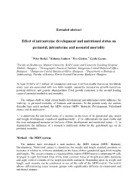Extended Abstract