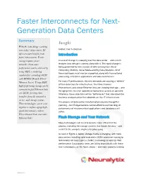 Faster Interconnects for Next-Generation Data Centers 2