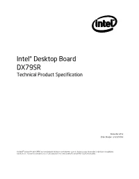 Intel® Desktop Board DX79SR Technical Product Specification
