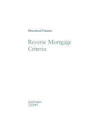 Structured Finance
