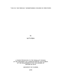 University of Florida Thesis Or Dissertation Formatting