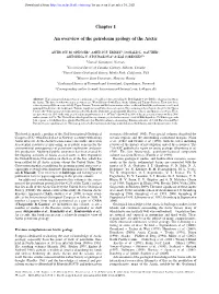 Chapter 1 an Overview of the Petroleum Geology of the Arctic