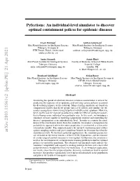 Arxiv:2103.15561V2 [Q-Bio.PE] 21 Apr 2021 Simulation Results