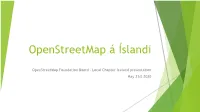 Openstreetmap Á Íslandi