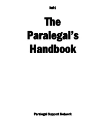Paralegal Support Network