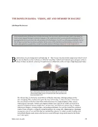 The Bones in Banda: Vision, Art and Memory in Maluku